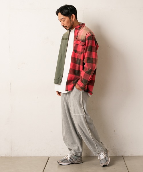 etsinta（エシンタ）の「【etsinta/エシンタ】カーブスウェットパンツ（スウェットパンツ・レディース・グレー/オフホワイト・ONE SIZE）」の17枚目の写真