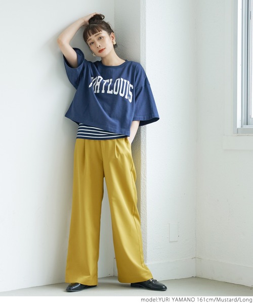 定番ワイドパンツ