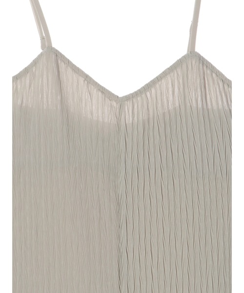 DURAS（デュラス）の「楊柳プリーツオールインワン（つなぎ/オールインワン・レディース・ブラック/ミント/モカ・FREE）」の6枚目の写真