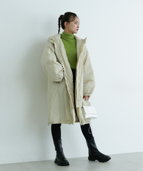 FREE'S MART（フリーズマート）の「◆ベーシックリブタートルニット（ニット/セーター・レディース・パープル/ブラウン/グリーン/ホワイト/ブラック・FREE）」の17枚目の写真