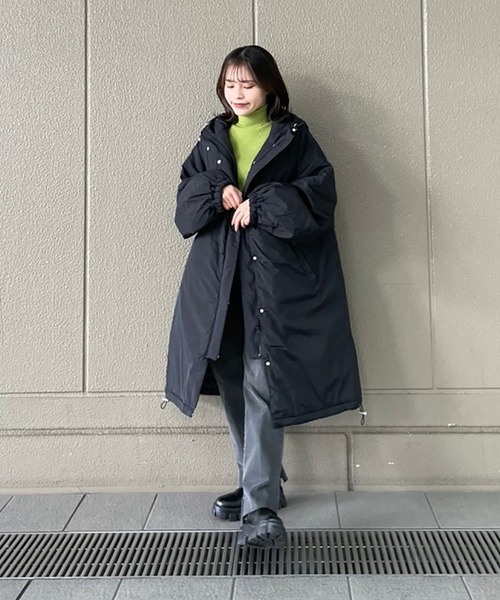 FREE'S MART（フリーズマート）の「◆ベーシックリブタートルニット（ニット/セーター・レディース・パープル/ブラウン/グリーン/ホワイト/ブラック・FREE）」の20枚目の写真