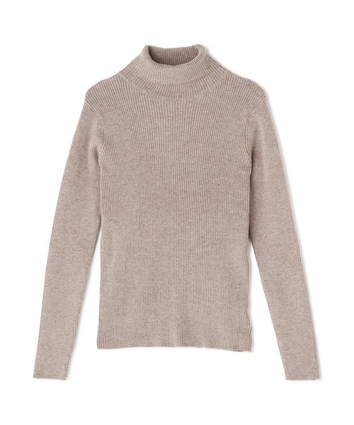 FREE'S MART（フリーズマート）の「◆ベーシックリブタートルニット（ニット/セーター・レディース・パープル/ブラウン/グリーン/ホワイト/ブラック・FREE）」の15枚目の写真