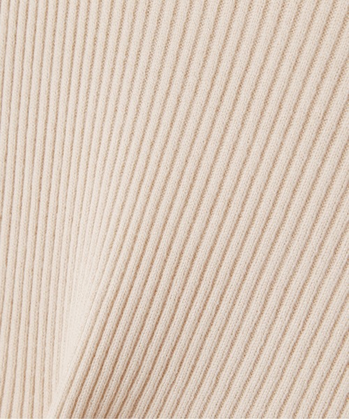 FREE'S MART（フリーズマート）の「◆ベーシックリブタートルニット（ニット/セーター・レディース・パープル/ブラウン/グリーン/ホワイト/ブラック・FREE）」の13枚目の写真