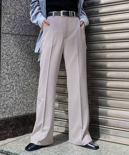 PAGEBOY（ページボーイ）の「クラシックスラックス2（スラックス・レディース・ブラック/オリーブ/グレイッシュベージュ/パープル系その他/ブルー系その他/オレンジ/ブルー系その他2/レッド系その他・SMALL/MEDIUM/LARGE/X-SMALL）」の3枚目の写真