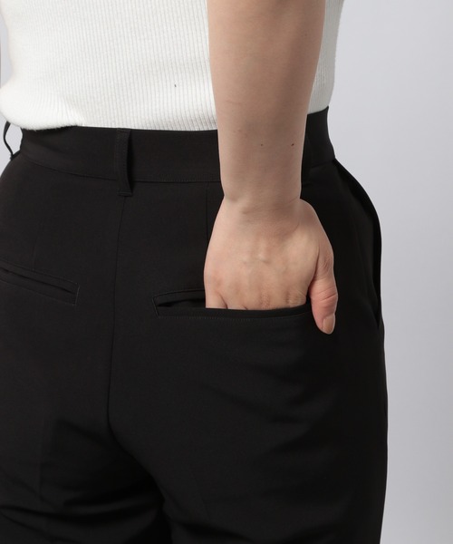 PAGEBOY（ページボーイ）の「クラシックスラックス2（スラックス・レディース・ブラック/オリーブ/グレイッシュベージュ/パープル系その他/ブルー系その他/オレンジ/ブルー系その他2/レッド系その他・SMALL/MEDIUM/LARGE/X-SMALL）」の22枚目の写真