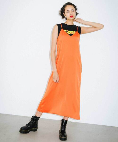 セール ブランド古着 キャミソールワンピース ワンピース X Girl エックスガール のファッション通販 Zozoused