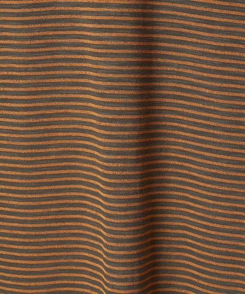 CIAOPANIC（チャオパニック）の「シアーボーダーロンT（Tシャツ/カットソー・レディース・カーキ/ネイビー/キナリ・FREE）」の19枚目の写真