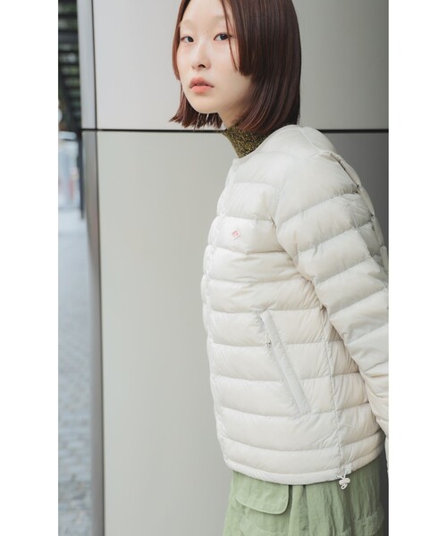 DANTON(ダントン)の「DANTON / CREWNECK INNER DOWN JACKET(ダウンジャケット/コート・レディース・オリーブ/ブラック/ホワイト系その他・M/S)」の13枚目の写真