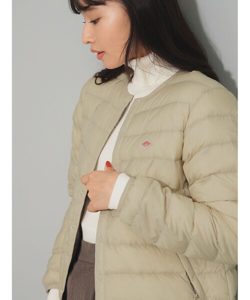 DANTON(ダントン)の「DANTON / CREWNECK INNER DOWN JACKET(ダウンジャケット/コート・レディース・オリーブ/ブラック/ホワイト系その他・M/S)」の19枚目の写真