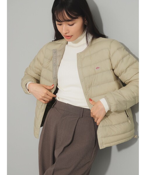 DANTON(ダントン)の「DANTON / CREWNECK INNER DOWN JACKET(ダウンジャケット/コート・レディース・オリーブ/ブラック/ホワイト系その他・M/S)」の20枚目の写真