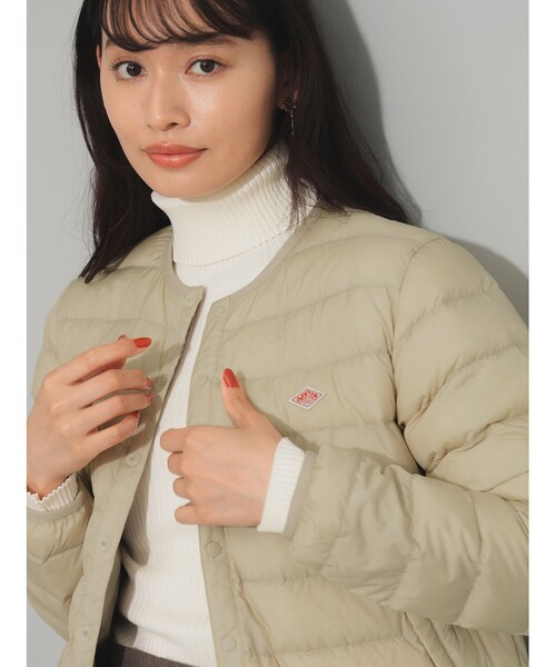 DANTON(ダントン)の「DANTON / CREWNECK INNER DOWN JACKET(ダウンジャケット/コート・レディース・オリーブ/ブラック/ホワイト系その他・M/S)」の22枚目の写真