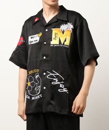 M.E.D.M | M.E.D.M(MEDM)/エムイーディーエム/オープンカラーシャツ/Graffiti Logo Shirts(シャツ/ブラウス)