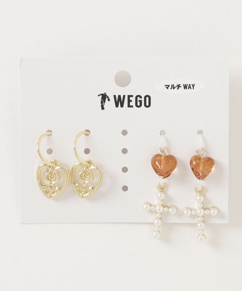 WEGO(ウィゴー)の「WEGO/マルチWAYピアスセット(ピアス(両耳用)・レディース・その他1/その他2/その他3/その他4・FREE)」の12枚目の写真