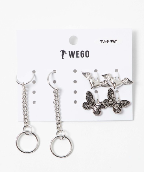 WEGO(ウィゴー)の「WEGO/マルチWAYピアスセット(ピアス(両耳用)・レディース・その他1/その他2/その他3/その他4・FREE)」の6枚目の写真