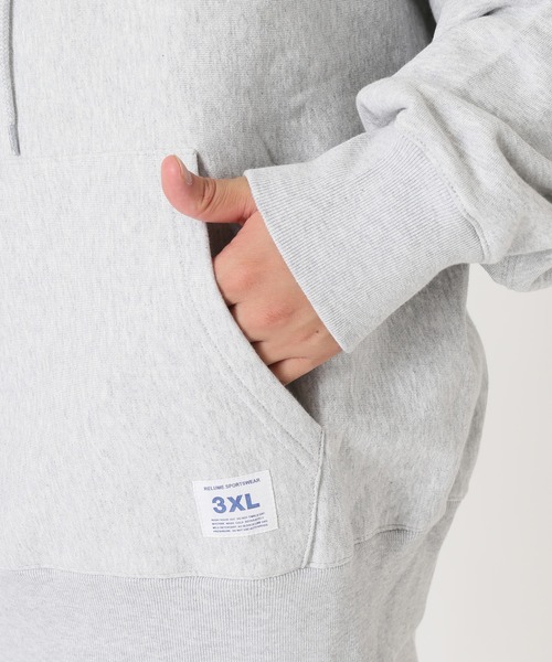 JOURNAL STANDARD relume（ジャーナルスタンダード　レリューム）の「【relume SPORTS WEAR】オーバーサイズ スウェットパーカー（パーカー・メンズ・ブラック/グリーン/ブラウン/ホワイト/グレー・LARGE/MEDIUM/XXX-LARGE）」の19枚目の写真