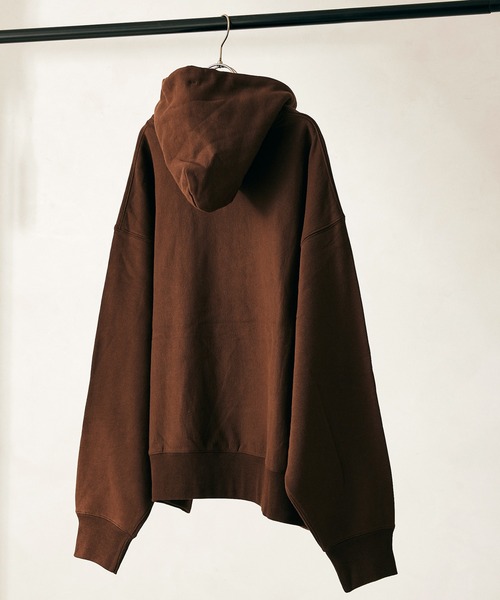 JOURNAL STANDARD relume（ジャーナルスタンダード　レリューム）の「【relume SPORTS WEAR】オーバーサイズ スウェットパーカー（パーカー・メンズ・ブラック/グリーン/ブラウン/ホワイト/グレー・LARGE/MEDIUM/XXX-LARGE）」の22枚目の写真