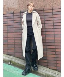 EMODA（エモダ）の「マークウエストロングコート（その他アウター）」