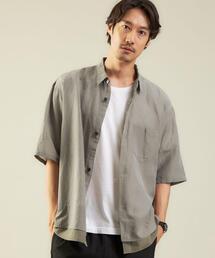green label relaxing | ＜green label relaxing＞Cu/L/C レイヤード 半袖 シャツ(シャツ/ブラウス)