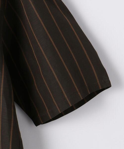 green label relaxing（グリーンレーベルリラクシング）の「OLT＜green label relaxing＞Cu/L/C レイヤード 半袖 シャツ（シャツ/ブラウス・メンズ・ネイビー/ダークブラウン/その他1/その他2/ベージュ・L/M/S）」の15枚目の写真