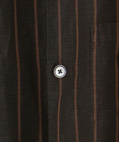 green label relaxing（グリーンレーベルリラクシング）の「OLT＜green label relaxing＞Cu/L/C レイヤード 半袖 シャツ（シャツ/ブラウス・メンズ・ネイビー/ダークブラウン/その他1/その他2/ベージュ・L/M/S）」の18枚目の写真