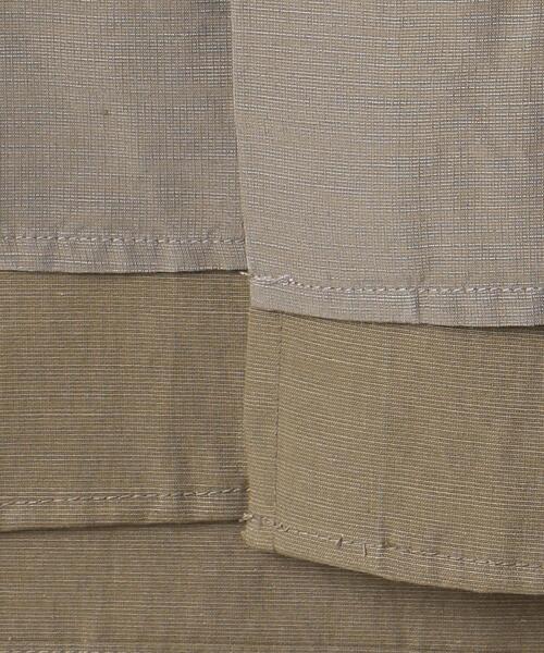 green label relaxing（グリーンレーベルリラクシング）の「OLT＜green label relaxing＞Cu/L/C レイヤード 半袖 シャツ（シャツ/ブラウス・メンズ・ネイビー/ダークブラウン/その他1/その他2/ベージュ・L/M/S）」の21枚目の写真