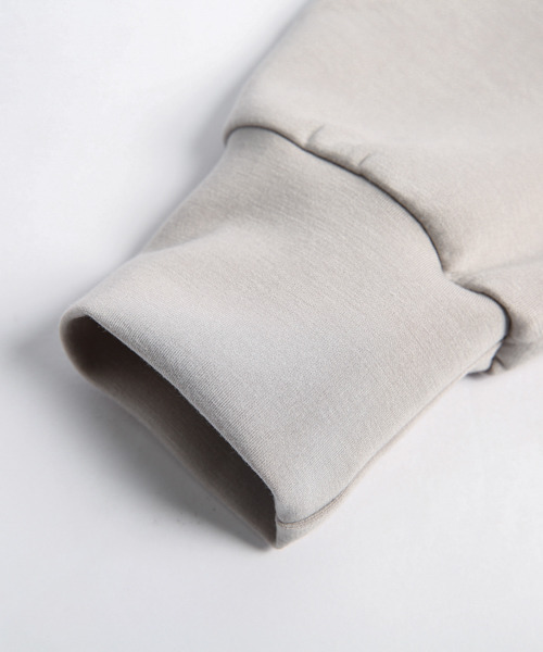 SUGAR BISKET（シュガービスケット）の「フードパールボンディングフーディ（パーカー・レディース・ブラック/ホワイト/ライトグレー/パープル・フリー）」の20枚目の写真