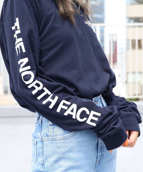 THE NORTH FACE(ザノースフェイス)の「日本未発売 THE NORTH FACE/ザ・ノースフェイス M LS TNF Sleeve Hit Tee ロングスリーブTシャツ ワンポイント ブランドロゴ(Tシャツ/カットソー・メンズ・レッド/ベージュ/ブラック/モスグリーン/グレー/ネイビー/マスタード/ホワイト/ダークグレー/ブラック×グレー/ライトグレー/ホワイト系その他・XL/M/L/XXL/S)」の10枚目の写真