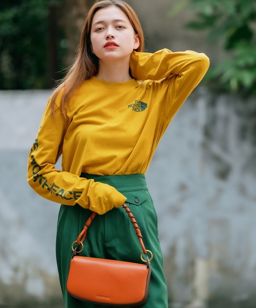 THE NORTH FACE(ザノースフェイス)の「日本未発売 THE NORTH FACE/ザ・ノースフェイス M LS TNF Sleeve Hit Tee ロングスリーブTシャツ ワンポイント ブランドロゴ(Tシャツ/カットソー・メンズ・レッド/ベージュ/ブラック/モスグリーン/グレー/ネイビー/マスタード/ホワイト/ダークグレー/ブラック×グレー/ライトグレー/ホワイト系その他・XL/M/L/XXL/S)」の11枚目の写真