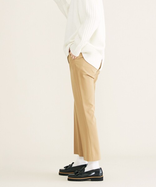 SHARE PARK（シェアパーク）の「【洗える】フレアパンツ（その他パンツ・レディース・ブラック系/ベージュ系/ダークブラウン系・0/1）」の7枚目の写真