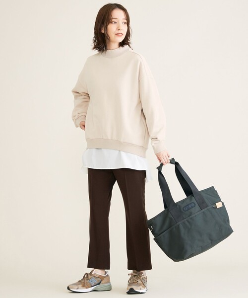 SHARE PARK（シェアパーク）の「【洗える】フレアパンツ（その他パンツ・レディース・ブラック系/ベージュ系/ダークブラウン系・0/1）」の10枚目の写真