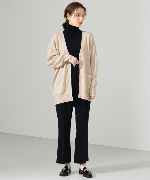 SHARE PARK（シェアパーク）の「【洗える】フレアパンツ（その他パンツ・レディース・ブラック系/ベージュ系/ダークブラウン系・0/1）」の13枚目の写真