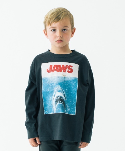 Smoothy（スムージー）の「Smoothy Universal Film Long sleeve Tee / スムージー ユニバーサルフィルム ロングTシャツ（Tシャツ/カットソー・キッズ・ブラック系その他3/スミクロ/ブラック系その他2/ブラック系その他4・LARGE/X-LARGE/MEDIUM/SMALL）」の2枚目の写真