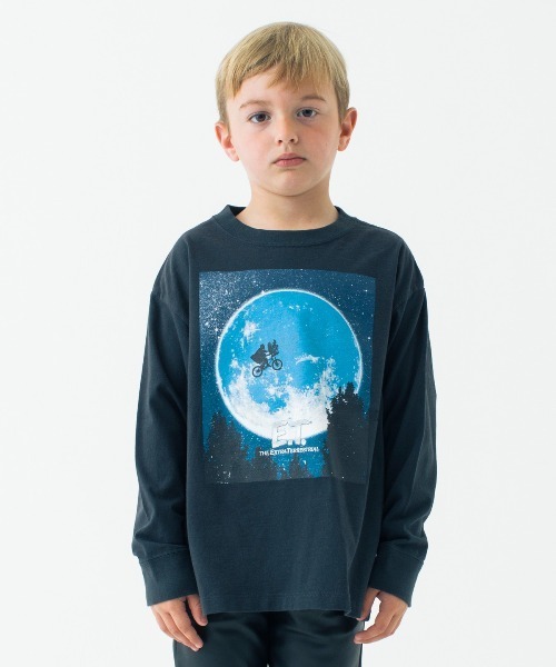 Smoothy（スムージー）の「Smoothy Universal Film Long sleeve Tee / スムージー ユニバーサルフィルム ロングTシャツ（Tシャツ/カットソー・キッズ・ブラック系その他3/スミクロ/ブラック系その他2/ブラック系その他4・LARGE/X-LARGE/MEDIUM/SMALL）」の3枚目の写真