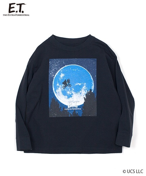 Smoothy（スムージー）の「Smoothy Universal Film Long sleeve Tee / スムージー ユニバーサルフィルム ロングTシャツ（Tシャツ/カットソー・キッズ・ブラック系その他3/スミクロ/ブラック系その他2/ブラック系その他4・LARGE/X-LARGE/MEDIUM/SMALL）」の6枚目の写真