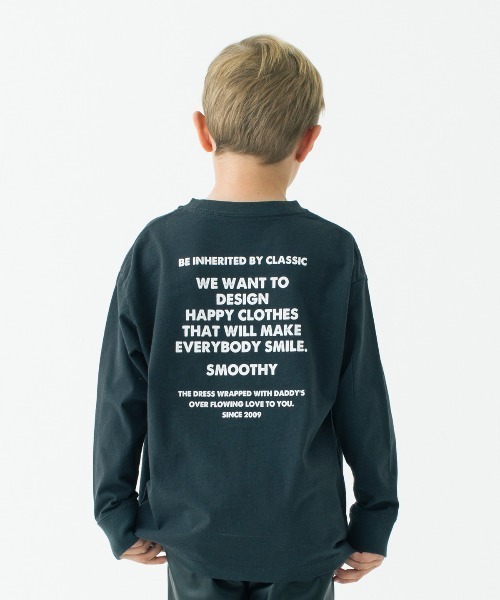 Smoothy（スムージー）の「Smoothy Universal Film Long sleeve Tee / スムージー ユニバーサルフィルム ロングTシャツ（Tシャツ/カットソー・キッズ・ブラック系その他3/スミクロ/ブラック系その他2/ブラック系その他4・LARGE/X-LARGE/MEDIUM/SMALL）」の8枚目の写真