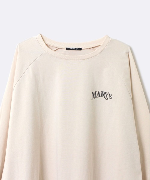 one way（ワンウェイ）の「【oneway Jeans】MARYSロゴTワンピース（ワンピース・レディース・ライトピンク/ホワイト/ライトブルー/ブラック・FREE）」の9枚目の写真