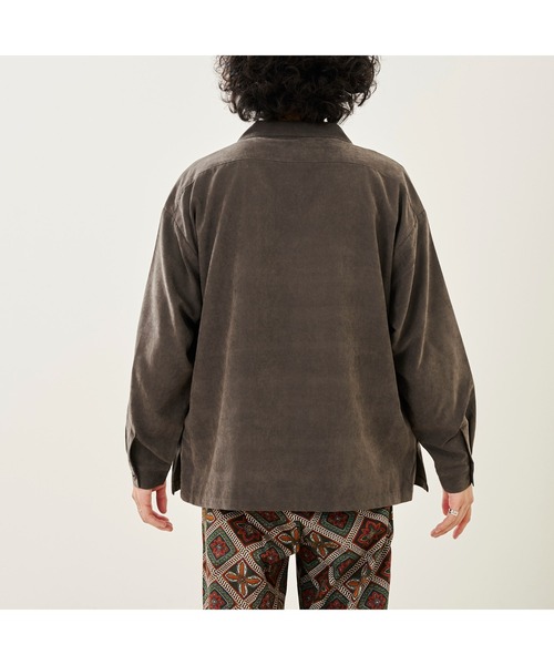 CPCM(シーピーシーエム)の「ピーチ起毛長袖CPOシャツ(シャツ/ブラウス・メンズ・サックスブルー/チャコールグレー/グレイッシュベージュ・MEDIUM/LARGE)」の16枚目の写真