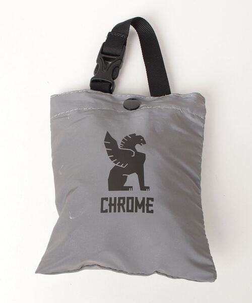 CHROME（クローム）の「CHROM/クローム ショルダーバッグ SAFETY POCKET SHOULDER BAG JP182GY（ショルダーバッグ・メンズ・グレー・13ﾘｯﾀｰ）」の6枚目の写真