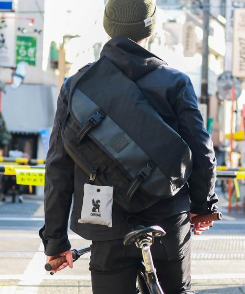 CHROME（クローム）の「CHROM/クローム ショルダーバッグ SAFETY POCKET SHOULDER BAG JP182GY（ショルダーバッグ・メンズ・グレー・13ﾘｯﾀｰ）」の8枚目の写真