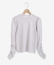 MAJESTIC LEGON | Ladyギャザーメロウトップス(Tシャツ/カットソー)