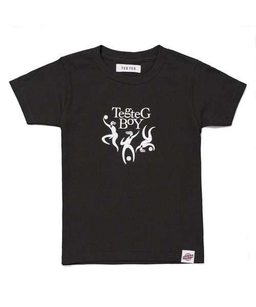 TEG TEG(テグテグ)の「TEG TEG BOY T SHIRT(Tシャツ/カットソー・キッズ・ホワイト/ブラック/イエロー・110/150/130)」の2枚目の写真