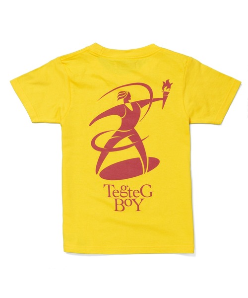 TEG TEG(テグテグ)の「TEG TEG BOY T SHIRT(Tシャツ/カットソー・キッズ・ホワイト/ブラック/イエロー・110/150/130)」の4枚目の写真