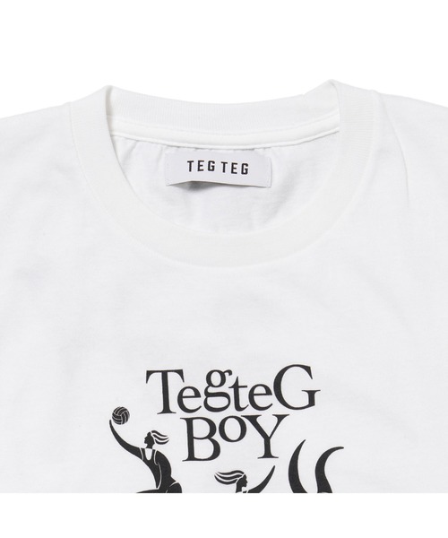 TEG TEG(テグテグ)の「TEG TEG BOY T SHIRT(Tシャツ/カットソー・キッズ・ホワイト/ブラック/イエロー・110/150/130)」の12枚目の写真