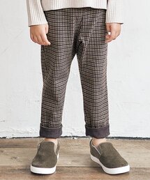 apres les cours | ジャガードチェックパンツ 10分丈(その他パンツ)