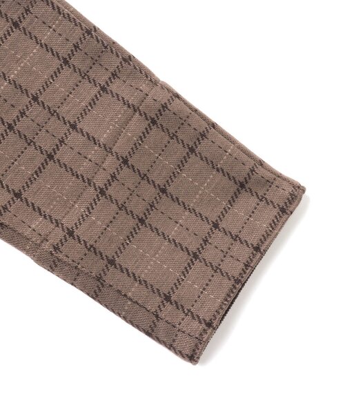 apres les cours(アプレレクール)の「ジャガードチェックパンツ 10分丈(その他パンツ・キッズ・ブラウン/グレー・90/100/110/120/130/140/80)」の9枚目の写真