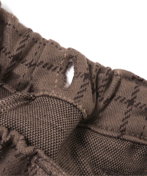 apres les cours(アプレレクール)の「ジャガードチェックパンツ 10分丈(その他パンツ・キッズ・ブラウン/グレー・90/100/110/120/130/140/80)」の10枚目の写真