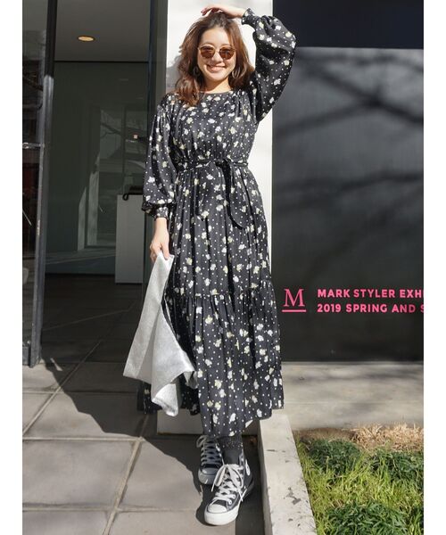 ブランド古着 長袖ワンピース ワンピース Mercuryduo マーキュリーデュオ のファッション通販 Zozoused