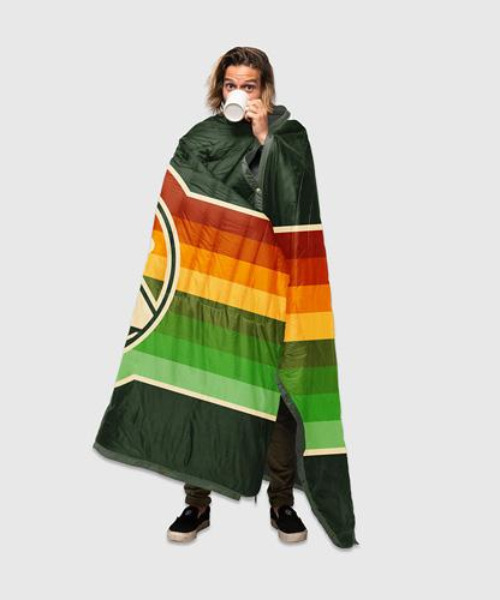 ムラサキスポーツ(ムラサキスポーツ)の「VOITED/ヴォイテッド ブランケット Classic Pillow Blanket BLPBC(アウトドアグッズ・メンズ・ネイビー/カーキ・FREE)」の14枚目の写真