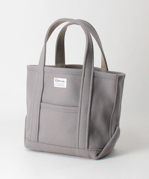 ORCIVAL（オーシバル）の「＜ORCIVAL（オーシバル）＞メルトン トートバッグ S（トートバッグ・レディース・オフホワイト/モカ/ライラック・FREE）」の4枚目の写真