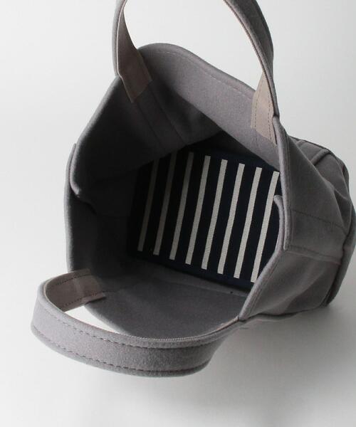 ORCIVAL（オーシバル）の「＜ORCIVAL（オーシバル）＞メルトン トートバッグ S（トートバッグ・レディース・オフホワイト/モカ/ライラック・FREE）」の6枚目の写真